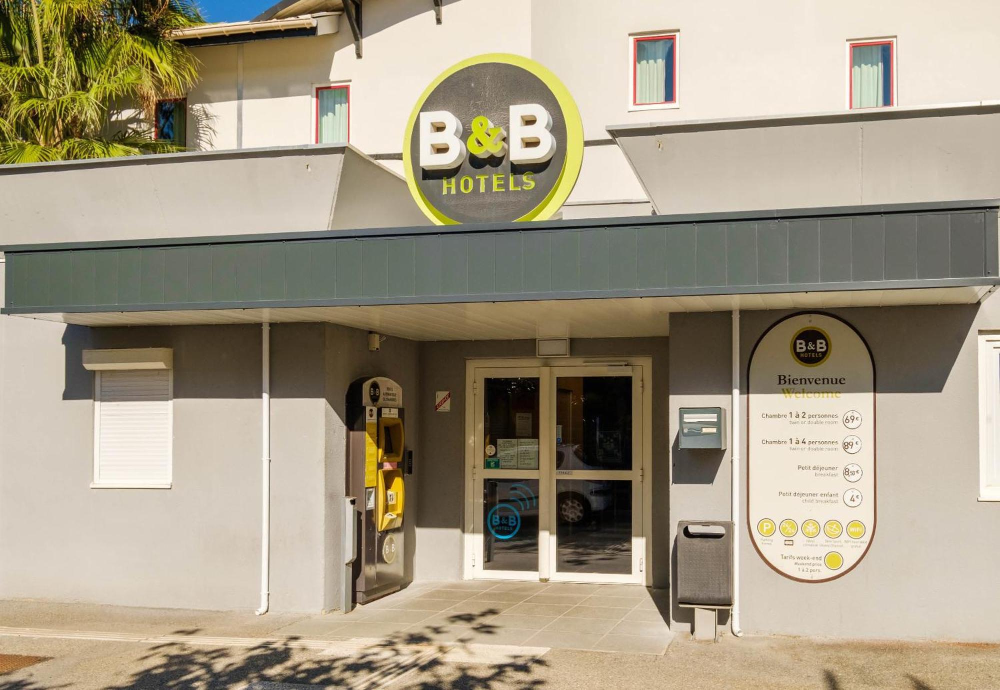 B&B hôtel Villeneuve Loubet Plage Villeneuve-Loubet Exterior foto